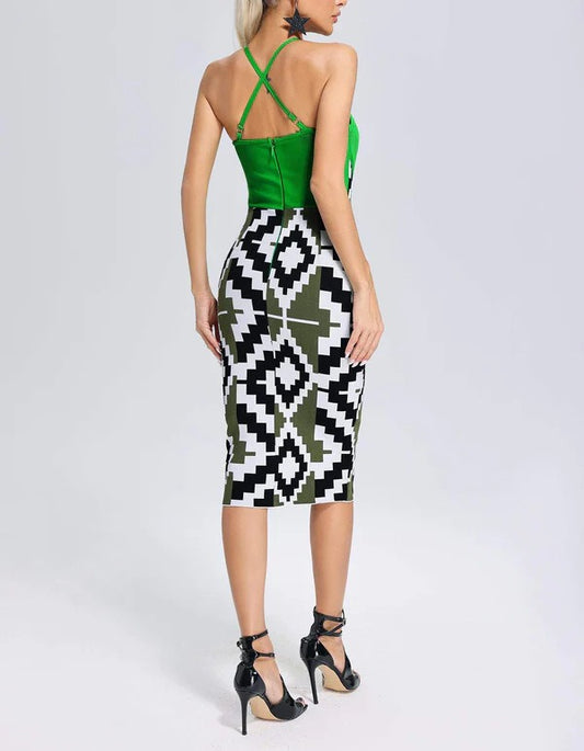 Aperitivo Allure Open-Back Sling Dress