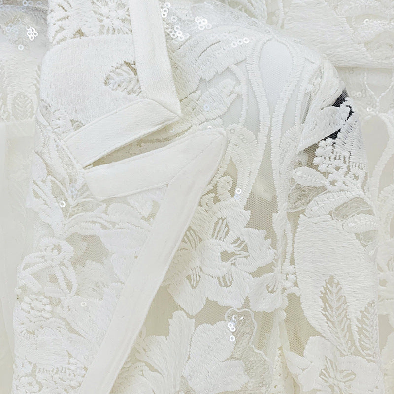 Lace & Sequin Atelier Suit Set