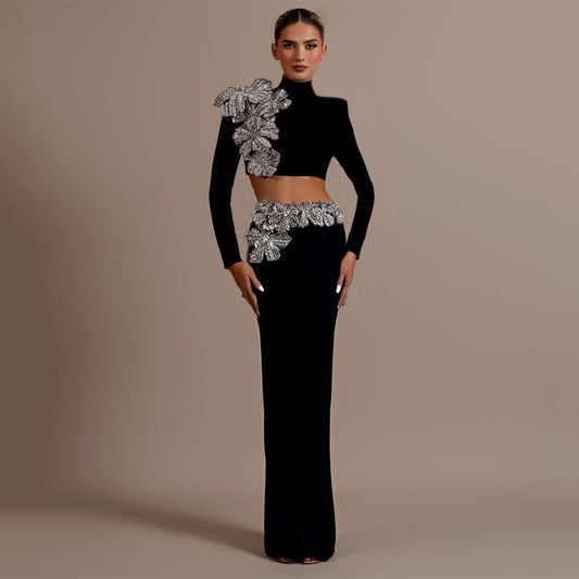 Sculpted Night Bandage Skirt Set
