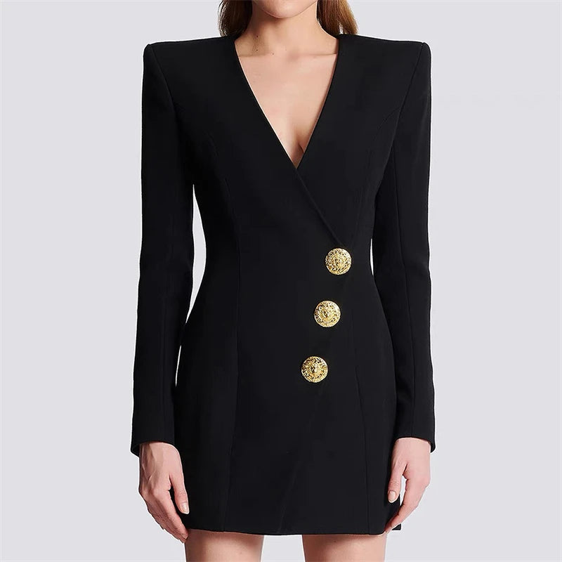 Penthouse Buttoned Suit Mini