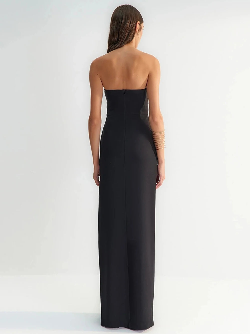 Celestial Sun Rhinestone Bandage Gown