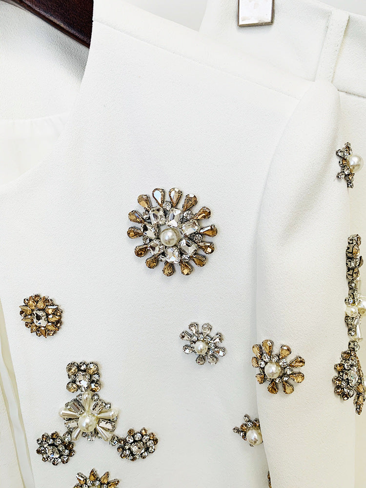 Rhinestone Authority Split-Pant Set (Two Piece)