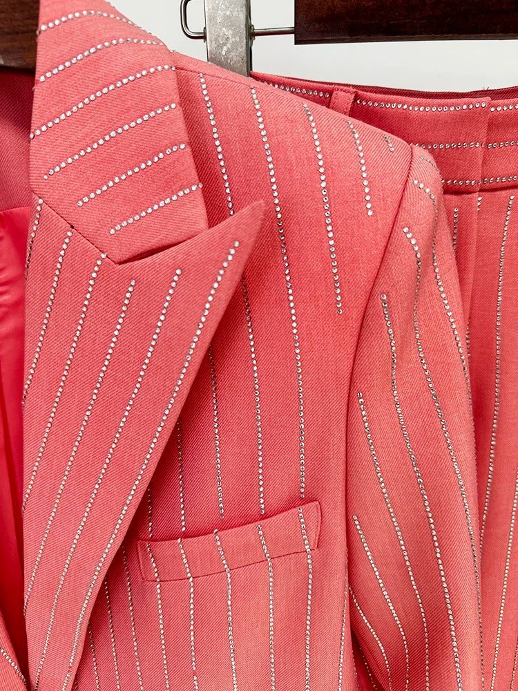 Diamond Luxe Power Suit Set