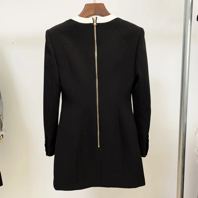Power Play Color Block Mini Dress