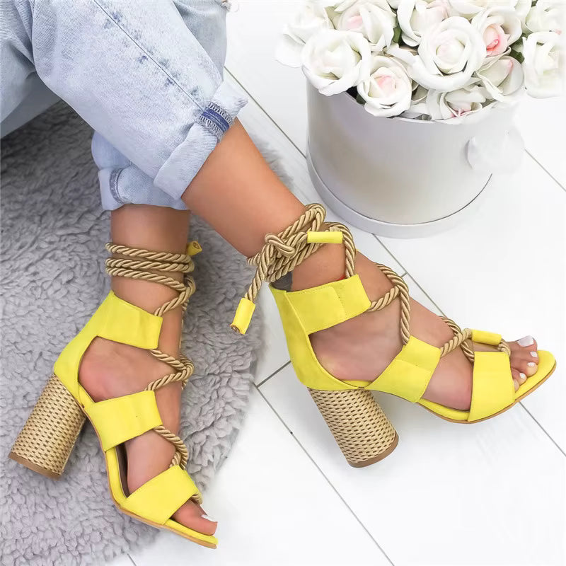 Riviera Riot Lace-Up Sandal