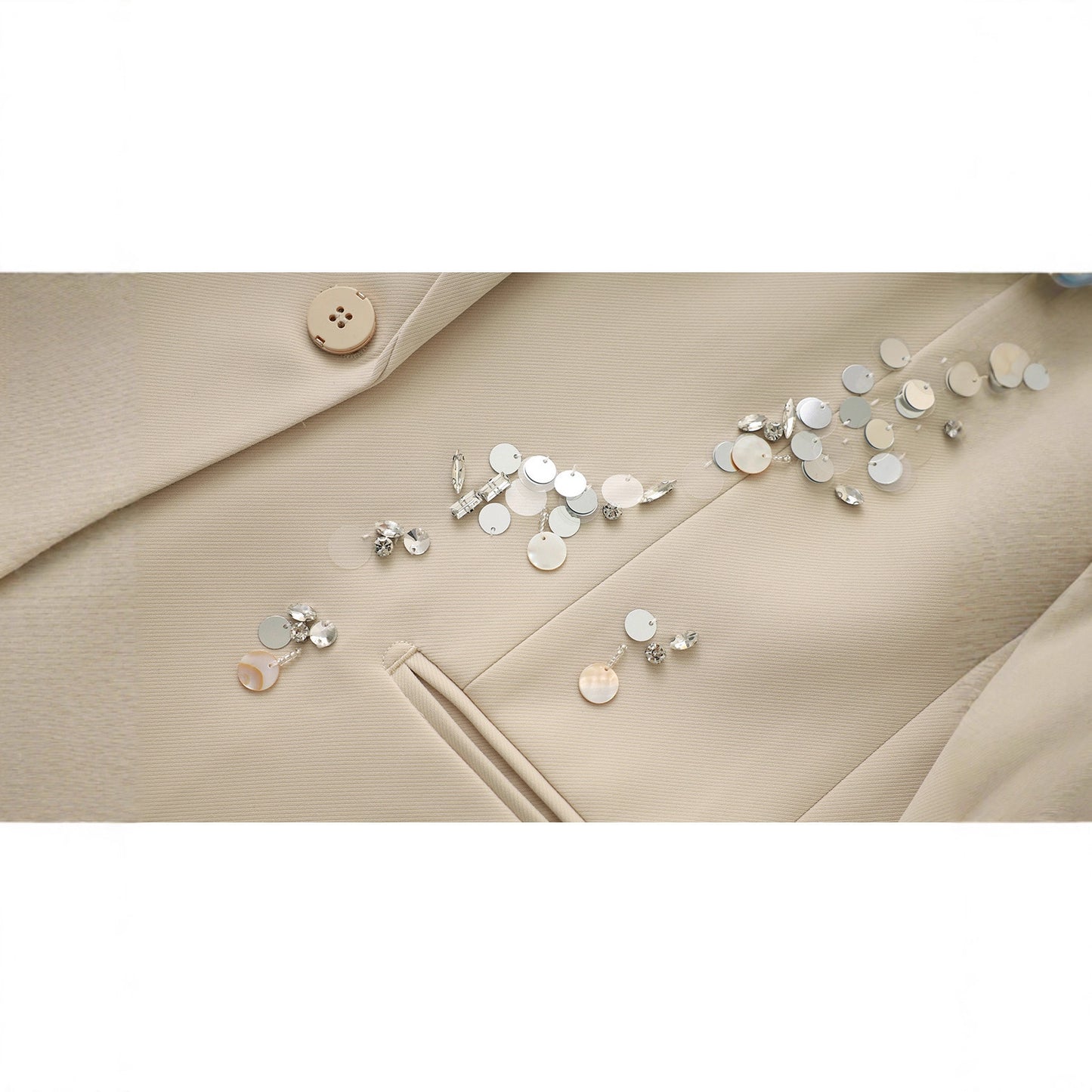 Pastel Prism Rhinestone Suit Set