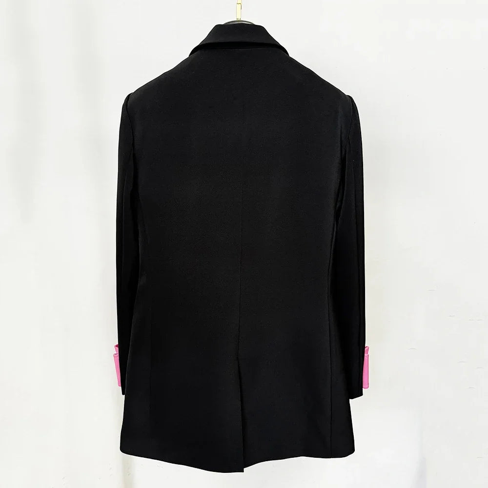 Diamond Bow Blazer Dress