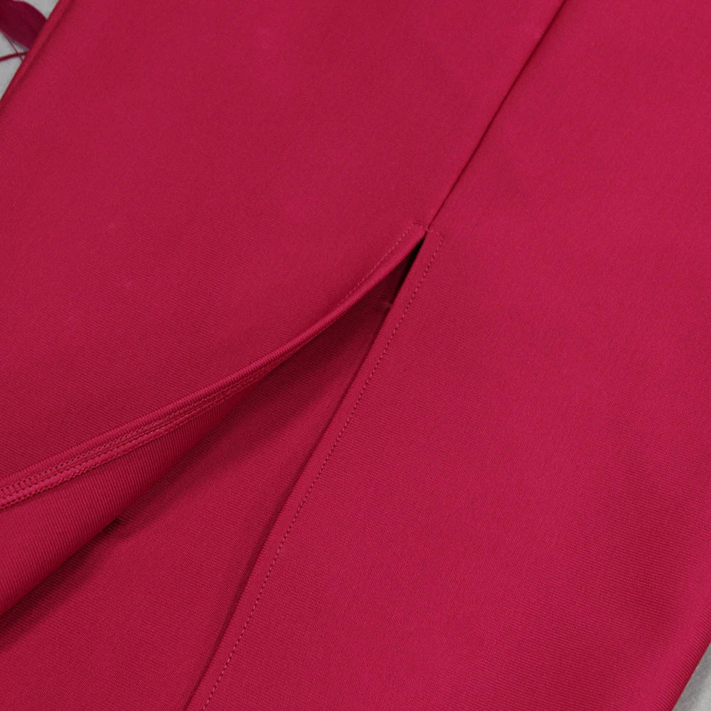 Fuchsia Bloom Feather Dress